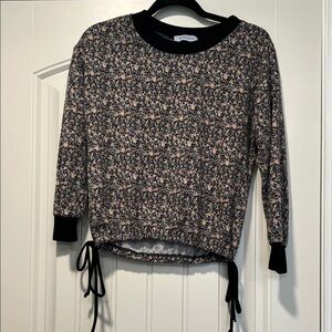Gilli Multicolor Floral Long Sleeve Top